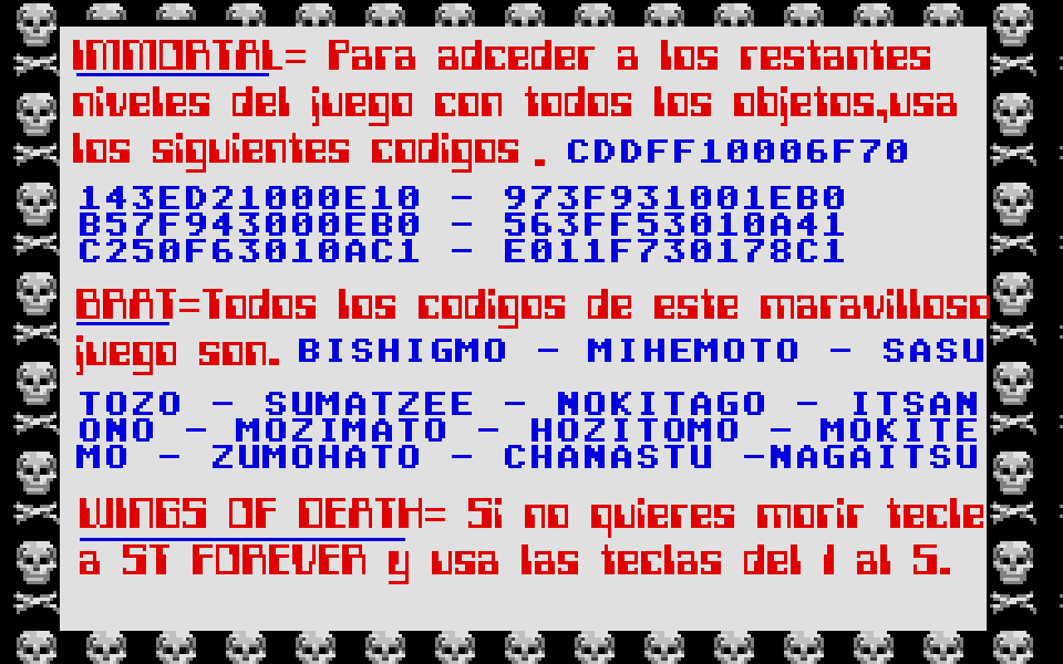 Fanzine Disco atari screenshot